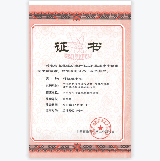 科技進(jìn)步三等獎(jiǎng)